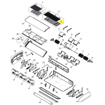 FUJITSU K9383342004 aka 9383342004 Air filter A
