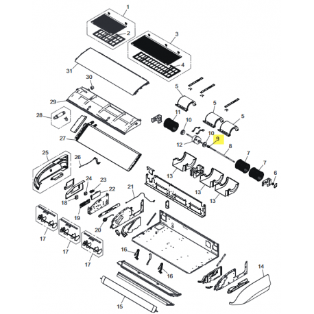 FUJITSU K 9378038011 aka 9378038011 Joint assy