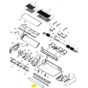FUJITSU K9384144010 aka 9384144010 Flap assy (3-fan)