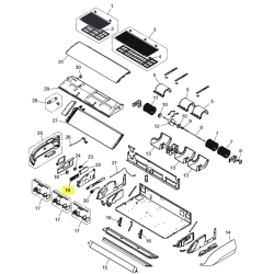FUJITSU K9712270404 aka 9712270404 Main PCB (30 model)