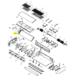FUJITSU K9384287113 aka 9384287113 Evaporator total assy (30 model)
