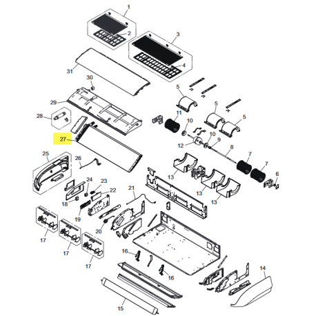 FUJITSU K9384287113 aka 9384287113 Evaporator total assy (30 model)