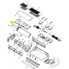 FUJITSU K9384364012 aka 9384364012 Drain pan total assy (3-fan)