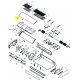 FUJITSU K9384241016 aka 9384241016 Front panel (3-fan) assy