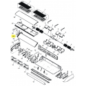 FUJITSU K9384287120 aka 9384287120 Evaporator total assy