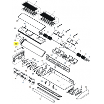 FUJITSU K9384287120 aka 9384287120 Evaporator total assy