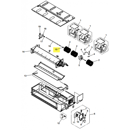 FUJITSU K9378038035 aka 9378038035 Joint assy