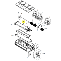 FUJITSU K9380398028 aka 9380398028 Shaft