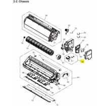 FUJITSU K9709642061 aka 9709642061 DISPLAY PCB WITH HOLDER EZ-02311HSE-D A2L