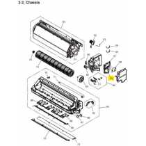 FUJITSU K9712476004 aka 9712476004 POWER PCB K23AW-2300HSE-P0 A2L