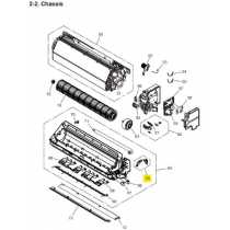 FUJITSU K9382807009 aka 9382807009 HOLDER MOTOR L/R PP BLACK A2L