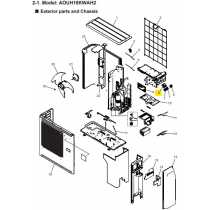 FUJITSU K9711609045 aka 9711609045 DISPLAY PCB K19XG-2400HUE-D0 A2L