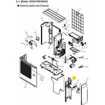 FUJITSU K9322552389 aka 9322552389 CABINET RIGHT ASSY A2L