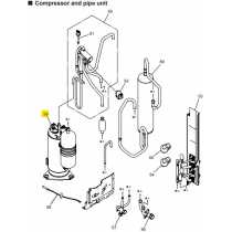 FUJITSU K9810679000 aka 9810679000 COMPRESSOR N-SG20RD2C a2l