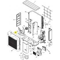 FUJITSU K0700103063 aka 0700103063 Nut for Propeller fan