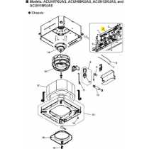 FUJITSU K9712270312 aka 9712270312 CONTROLLER PCB K22NW-2403HSE-C1 A2L