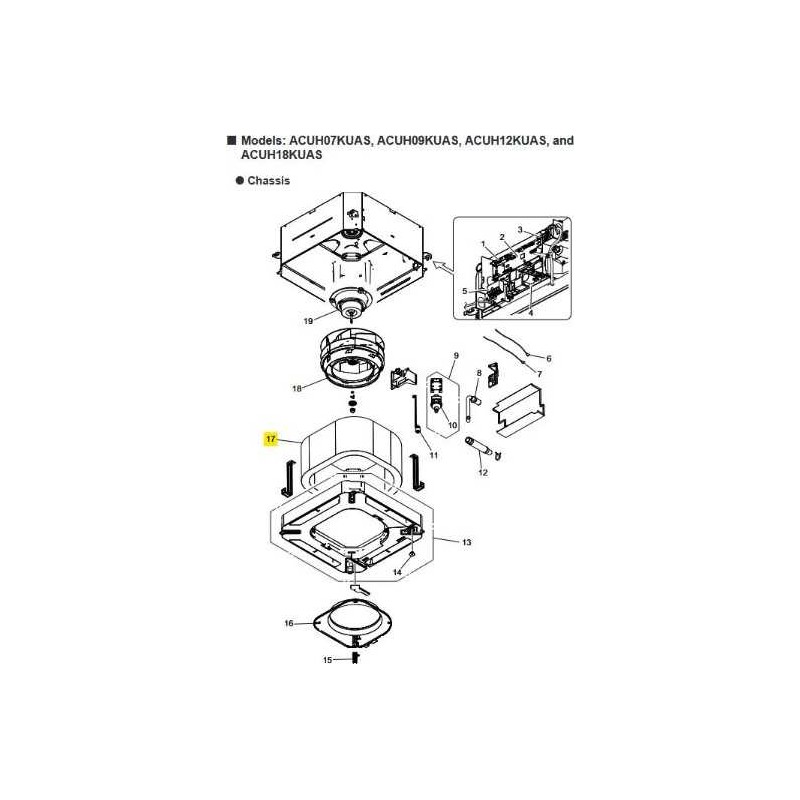 FUJITSU K9375720544 aka 9375720544 EVAPORATOR TA A2L