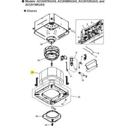 FUJITSU K9375720520 aka 9375720520 EVAPORATOR TA SERVICE A2L