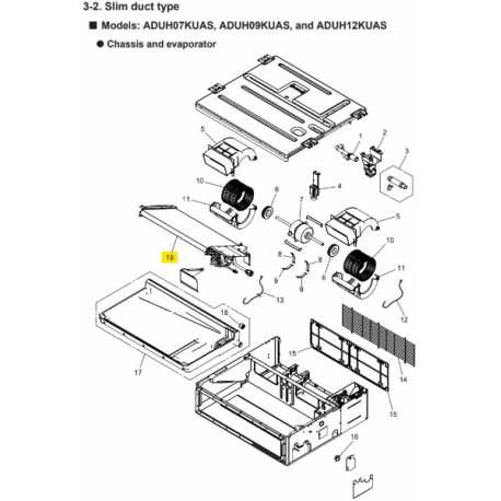 FUJITSU K9380682776 aka 9380682776 EVAPORATOR TA A2L