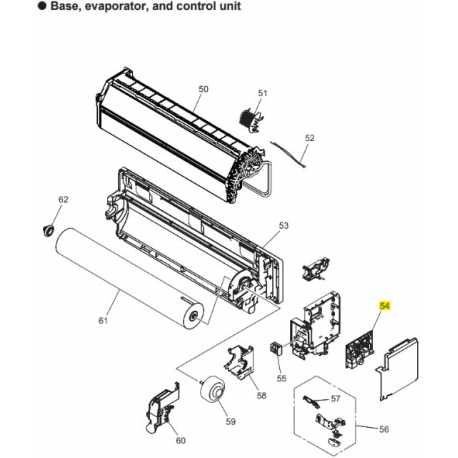 FUJITSU K9712546387 aka 9712546387 CONTROLLER PCB K20AZ-240THSE-C1 A2L