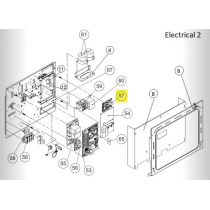 FUJITSU K9709916124 aka 9709916124 FAN DRIVER PCB VII K10DJ-2201HUE-M0