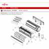 FUJITSU K9315023018 BRACKET WALL DW HVAB SECC-CF-X 20/20 T0.7
