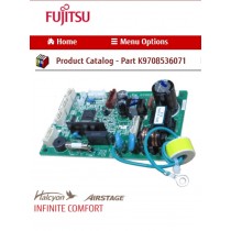 FUJITSU K9708536071 CONTROLLER PCB ASU15RLS HY K09DS-1005HSE-C1 W/FUSE