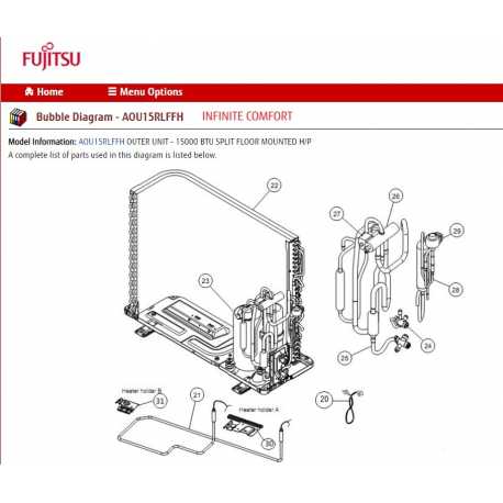FUJITSU K9317089104 aka 9317089104 CONDENSER TA 15RLS2H/RLFFH DW STDRD FIN
