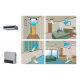 FUJITSU ARU9RLF 9,000 BTU Concealed Slim Duct INDOOR UNIT ONLY