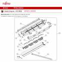 FUJITSU K9315331045 aka 9315331045 CASING TA HY DW W/FAN GUARD