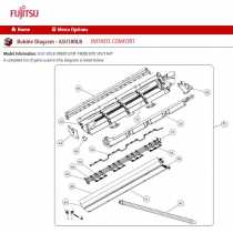 FUJITSU K9315331045 aka 9315331045 CASING TA HY DW W/FAN GUARD
