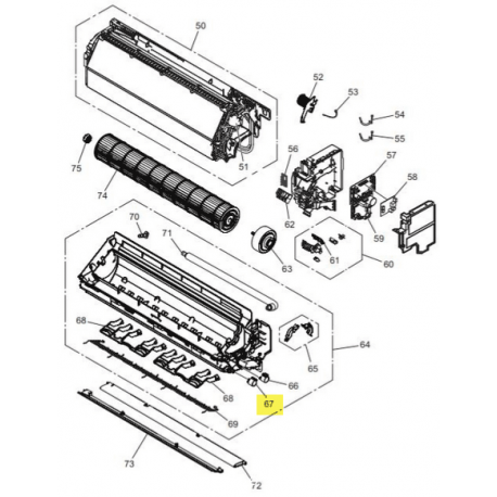 FUJITSU K9900790110 aka 9900790110 STEP MOTOR 24BYJ46 51 L 380 A2L
