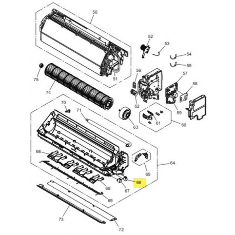 FUJITSU K9900790127 aka 9900790127 STEP MOTOR 24BYJ46 50 L 350 A2L