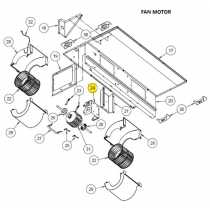 FUJITSU K9374281015 aka 9374281015 MOUNT MOTOR ARUM24~36 VII