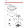 FUJITSU K9362758017 aka 9362758017 PANEL FRAME AUU DW PLASTIC