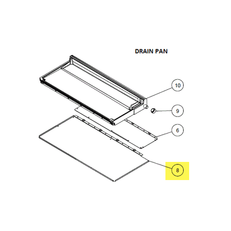 FUJITSU K9380603009 aka 9380603009 MAIN PANEL 3FAN ARUL18RLAV Replaced By 9380603016
