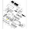 FUJITSU K9384308016 aka 9384308016 TOP PANEL COVER ASSY 3-FAN J401 ABYG24KRTA
