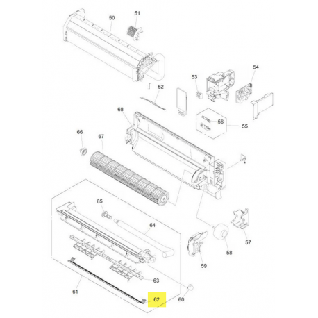 FUJITSU K9388939001 aka 9388939001 FAN GUARD SWA D1 0 A2L