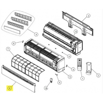 FUJITSU K9315336187 aka 9315336187 INTAKE GRILL HFI DW. AIRSTAGE logo