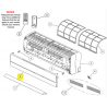 FUJITSU K9317428088 aka 9317428088 INTAKE GRILL ASSY RL DW