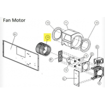 FUJITSU K9364665085 aka 9364665085 SIROCCO FAN L A U 96 VR2