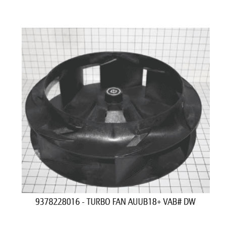 FUJITSU K9378228016 aka 9378228016 TURBO FAN AUUB18 VAB DW