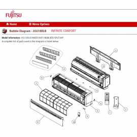 FUJITSU K9315014023 AIR FILTER ASUB18 HVII PP