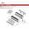 FUJITSU K9315014023 AIR FILTER ASUB18 HVII PP
