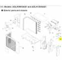 FUJITSU K9901096051 aka 9901096051 THERMISTOR HEAT EXCHANGER EP6H503AR-23E052 A2L