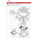 FUJITSU K9601558026 aka 9601558026 MOTOR AC INDUCT AUU MFA-24RPT FGA