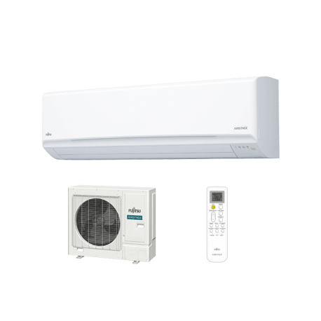 FUJITSU 36KPAS1 36,000 BTU 21 SEER2 Altair 500 R32 Heat Pump & Air Conditioner Ductless Mini Split ASUH36KPAS / AOUH36KPAS1