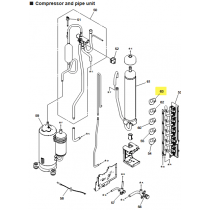 FUJITSU K9970186080 aka 9970186080 COIL EXPANSION VALVE CAM MD12KG 359 L 1400 A2L