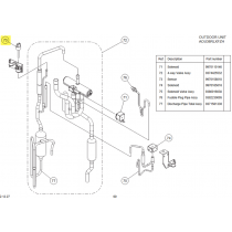 FUJITSU K9970178122 aka 9970178122 PRESSURE SW SENSOR (Hi) NSK BH050D U816