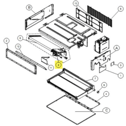 FUJITSU K9970104015 aka EXPANSION VALVE VR2 DNO